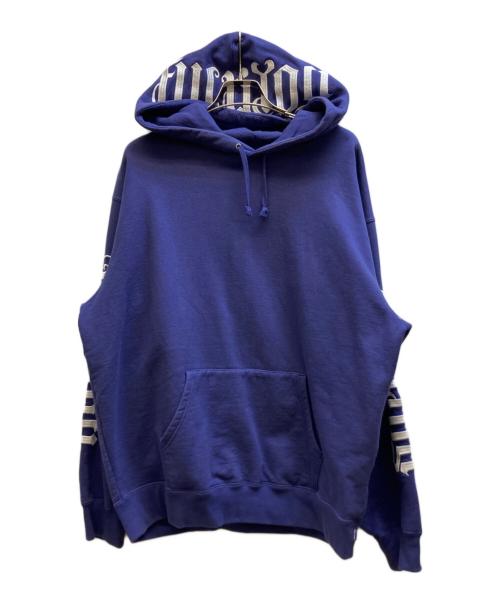 SUPREME（シュプリーム）SUPREME (シュプリーム) Ambigram Hooded Sweatshirt パープル サイズ:Lの古着・服飾アイテム