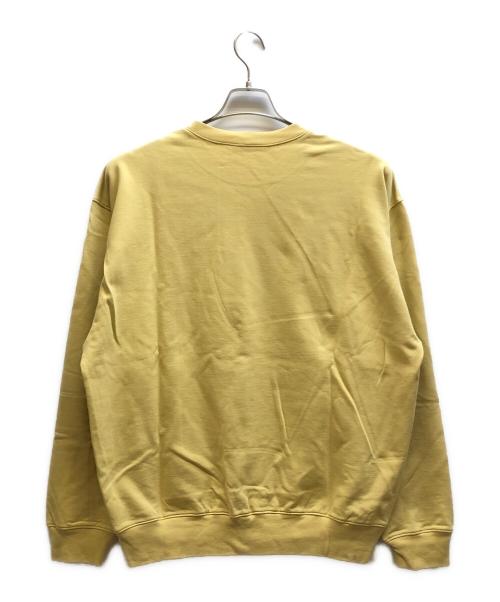 AURALEE（オーラリー）AURALEE (オーラリー) SUPER HIGH GAUZE SWEAT P/O イエロー サイズ:4の古着・服飾アイテム