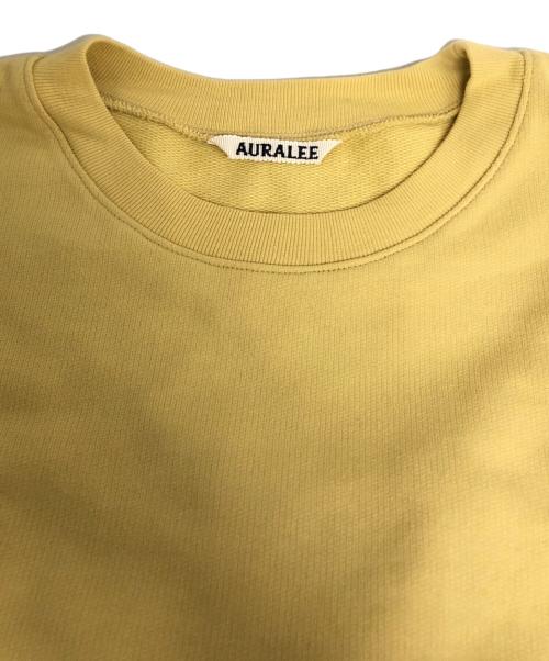 AURALEE（オーラリー）AURALEE (オーラリー) SUPER HIGH GAUZE SWEAT P/O イエロー サイズ:4の古着・服飾アイテム