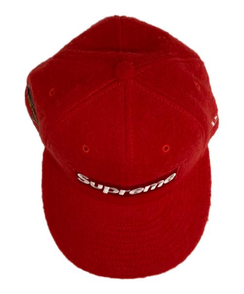 SUPREME（シュプリーム）SUPREME (シュプリーム) New Era (ニューエラ) Brushed Wool Box Logo Cap レッド サイズ:71/2　59.6㎝の古着・服飾アイテム