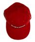 中古・古着 SUPREME (シュプリーム) New Era (ニューエラ) Brushed Wool Box Logo Cap レッド サイズ:71/2　59.6㎝：13000円