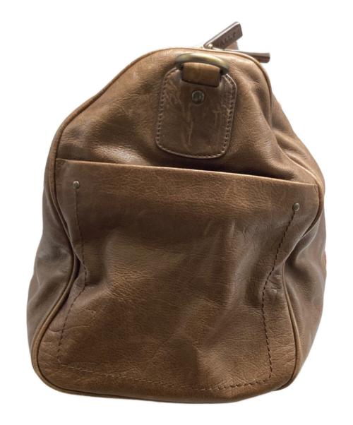 BALLY（バリー）BALLY (バリー) レザーボストンバッグ ブラウンの古着・服飾アイテム