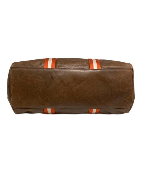 BALLY（バリー）BALLY (バリー) レザーボストンバッグ ブラウンの古着・服飾アイテム