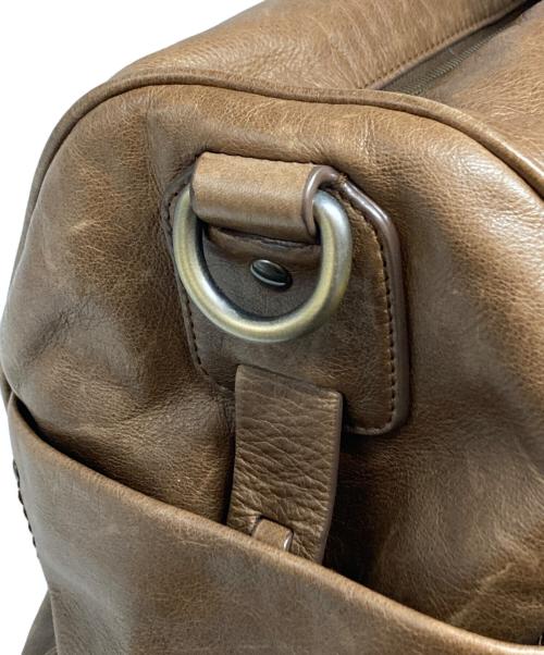 BALLY（バリー）BALLY (バリー) レザーボストンバッグ ブラウンの古着・服飾アイテム