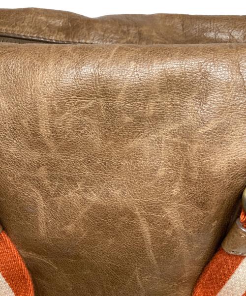 BALLY（バリー）BALLY (バリー) レザーボストンバッグ ブラウンの古着・服飾アイテム