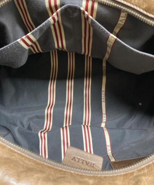 BALLY（バリー）BALLY (バリー) レザーボストンバッグ ブラウンの古着・服飾アイテム