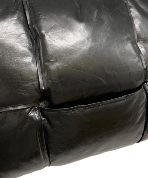 BOTTEGA VENETA（ボッテガベネタ）BOTTEGA VENETA (ボッテガベネタ) マキシイントレチャートクラッチバッグ ブラックの古着・服飾アイテム