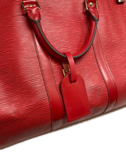LOUIS VUITTON（ルイ ヴィトン）LOUIS VUITTON (ルイ ヴィトン) キーポル50/M42967 カスティリアンレッド サイズ:-の古着・服飾アイテム