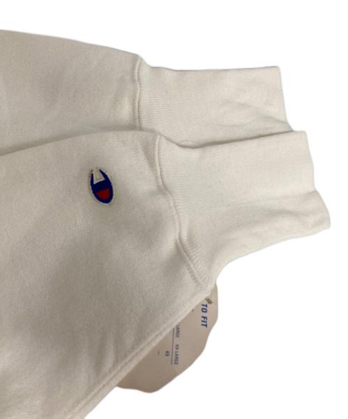 Champion REVERSE WEAVE（チャンピオン リバース ウィーブ）Champion REVERSE WEAVE (チャンピオン リバース ウィーブ) 90sリバースウィーブスウェット ホワイト サイズ:Lの古着・服飾アイテム