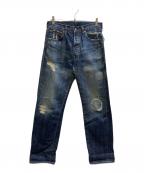 LEVI'Sリーバイス）の古着「復刻501デニムパンツ/	66501」｜インディゴ