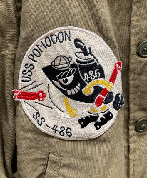 US NAVY（ユーエスネイビー）US NAVY (ユーエスネイビー) N-1デッキジャケット / NXsx 70201 カーキ サイズ:XLの古着・服飾アイテム