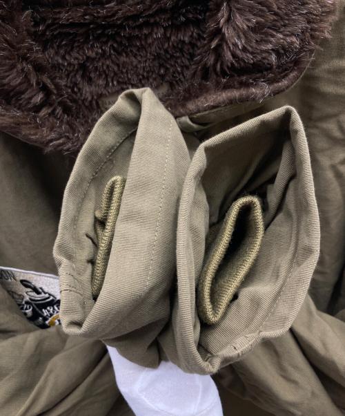 US NAVY（ユーエスネイビー）US NAVY (ユーエスネイビー) N-1デッキジャケット / NXsx 70201 カーキ サイズ:XLの古着・服飾アイテム
