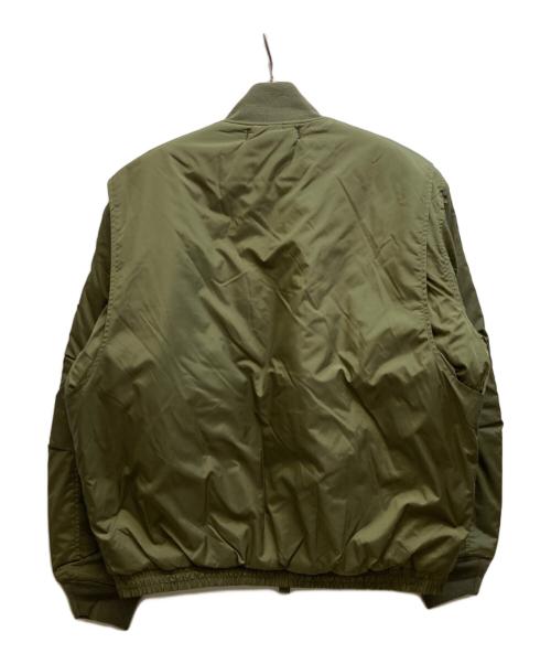 C.A.B.CLOTHING（キャブクロージング）C.A.B.CLOTHING (キャブクロージング) フライトジャケット カーキ サイズ:42の古着・服飾アイテム