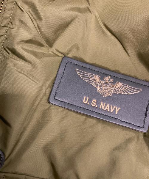 C.A.B.CLOTHING（キャブクロージング）C.A.B.CLOTHING (キャブクロージング) フライトジャケット カーキ サイズ:42の古着・服飾アイテム