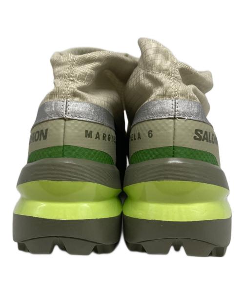 SALOMON（サロモン）SALOMON (サロモン) MM6 Maison Margiela (エムエムシックスメゾンマルジェラ) CROSS LOWスニーカー グリーン サイズ:22㎝の古着・服飾アイテム