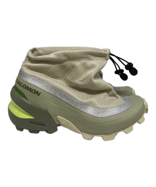 SALOMON（サロモン）SALOMON (サロモン) MM6 Maison Margiela (エムエムシックスメゾンマルジェラ) CROSS LOWスニーカー グリーン サイズ:22㎝の古着・服飾アイテム