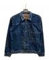 one piece of rock（ワンピースオブロック）の古着「S406XXXデニムジャケット」｜インディゴ