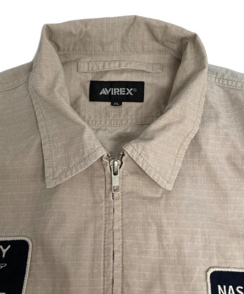 AVIREX（アヴィレックス）AVIREX (アヴィレックス) ジャケット ベージュ サイズ:2XLの古着・服飾アイテム