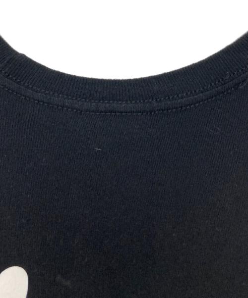 stussy（ステューシー）stussy (ステューシー) ロゴプリントTシャツ ブラック サイズ:Sの古着・服飾アイテム