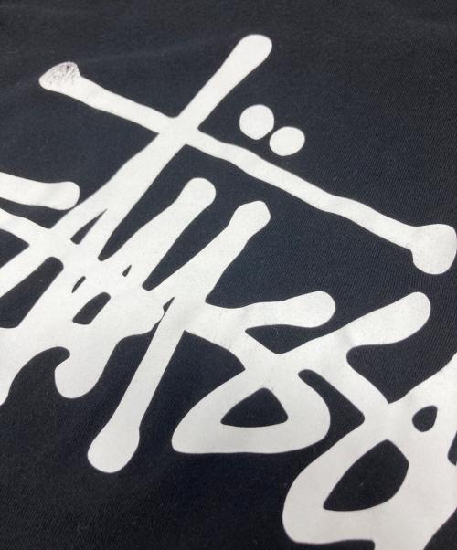 stussy（ステューシー）stussy (ステューシー) ロゴプリントTシャツ ブラック サイズ:Sの古着・服飾アイテム