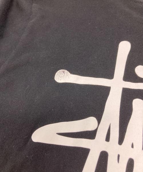 stussy（ステューシー）stussy (ステューシー) ロゴプリントTシャツ ブラック サイズ:Sの古着・服飾アイテム