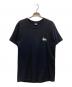stussy（ステューシー）の古着「ロゴプリントTシャツ」｜ブラック