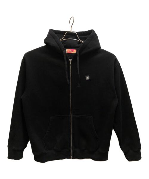 SWAGGER（スワッガー）SWAGGER (スワッガー) Box Logo Zip Up Hoodie/SWG25-HO01 ブラック サイズ:Lの古着・服飾アイテム