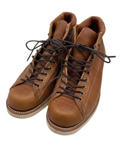 CHIPPEWA（チペワ）CHIPPEWA (チペワ) 5BRIDGEMEN LACE-TO-TOE /  1901M35/ブリッジマン モンキーブーツ ブラウン サイズ:US 9EEの古着・服飾アイテム