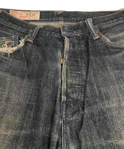 EVISU（エヴィス）EVISU (エヴィス) デニムパンツ/LOT2001 ヤマネ インディゴ サイズ:78.5㎝ (W31)の古着・服飾アイテム