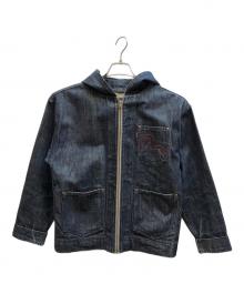 EVISU（エヴィス）の古着「デニムジップパーカー」｜インディゴ