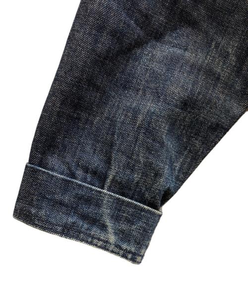 EVISU（エヴィス）EVISU (エヴィス) デニムジップパーカー インディゴ サイズ:38の古着・服飾アイテム