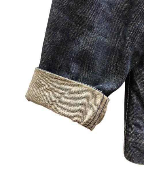 EVISU（エヴィス）EVISU (エヴィス) デニムジップパーカー インディゴ サイズ:38の古着・服飾アイテム
