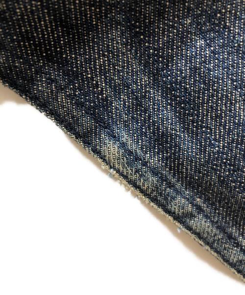 EVISU（エヴィス）EVISU (エヴィス) デニムジップパーカー インディゴ サイズ:38の古着・服飾アイテム