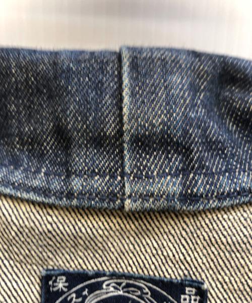 EVISU（エヴィス）EVISU (エヴィス) デニムジップパーカー インディゴ サイズ:38の古着・服飾アイテム