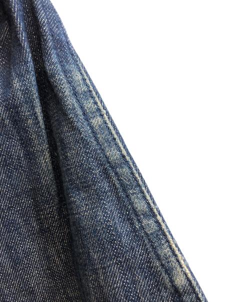 EVISU（エヴィス）EVISU (エヴィス) デニムジップパーカー インディゴ サイズ:38の古着・服飾アイテム