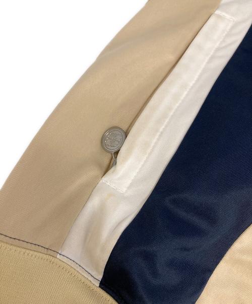 EVISU（エヴィス）EVISU (エヴィス) アスレチックジャケット ベージュ×ネイビー サイズ:40の古着・服飾アイテム