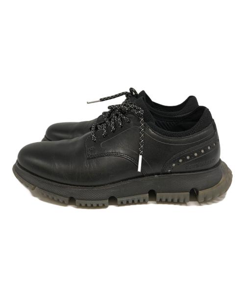 COLE HAAN（コールハーン）COLE HAAN (コールハーン) 4.ゼログランド プレーントゥ ウォータープルーフ/C32380 ブラック サイズ:7 1/2の古着・服飾アイテム