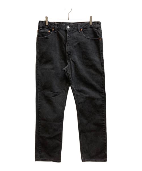 LEVI'S（リーバイス）LEVI'S (リーバイス) 後染め505デニムパンツ ブラック サイズ:36の古着・服飾アイテム