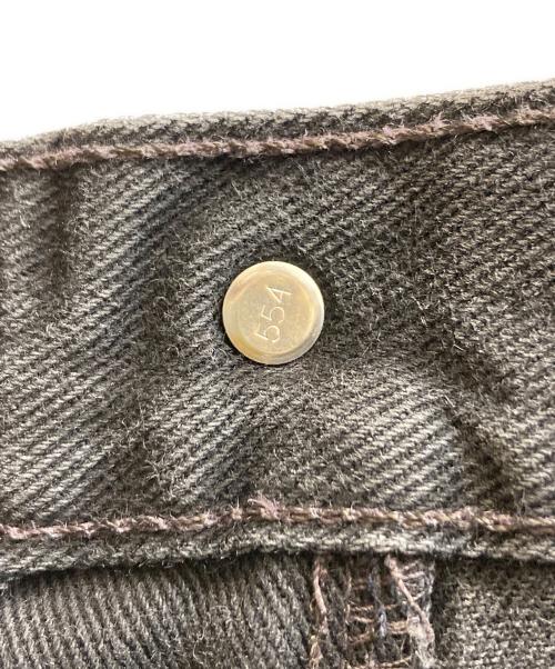 LEVI'S（リーバイス）LEVI'S (リーバイス) 後染め505デニムパンツ ブラック サイズ:36の古着・服飾アイテム