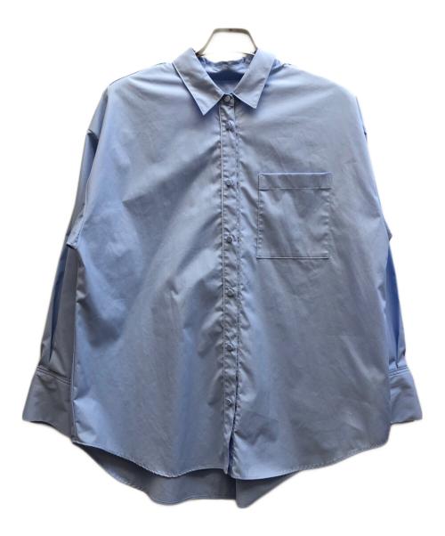 LAUTRE AMONT（ロートレアモン）LAUTRE AMONT (ロートレアモン) タイプライターシャツ/3106-49003 スカイブルー サイズ:38の古着・服飾アイテム