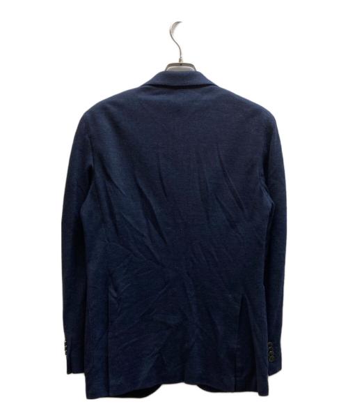 CARUSO（カルーゾ）CARUSO (カルーゾ) リネン混テーラードジャケット/ロロピアーナ 伊勢丹別注 ネイビー サイズ:46の古着・服飾アイテム