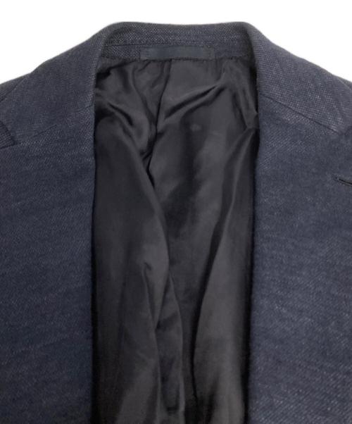 CARUSO（カルーゾ）CARUSO (カルーゾ) リネン混テーラードジャケット/ロロピアーナ 伊勢丹別注 ネイビー サイズ:46の古着・服飾アイテム