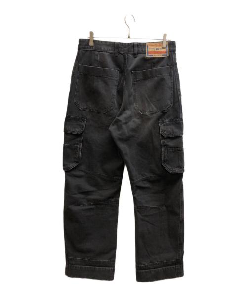 DIESEL（ディーゼル）DIESEL (ディーゼル) D-FISH-CARGO ブラック サイズ: 71cm (W28)の古着・服飾アイテム