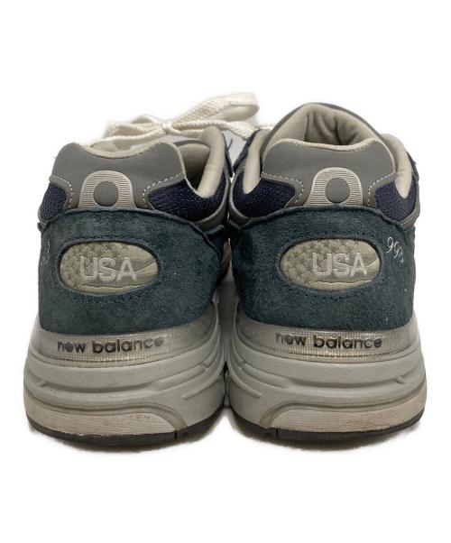 NEW BALANCE（ニューバランス）NEW BALANCE (ニューバランス) ローカットスニーカー/MR993NV グレー×ネイビー サイズ:US10/UK9(1/2)/EU44の古着・服飾アイテム