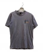 stussyステューシー）の古着「80's シャドーマンTシャツ/シングルステッチ OLD」｜グレー