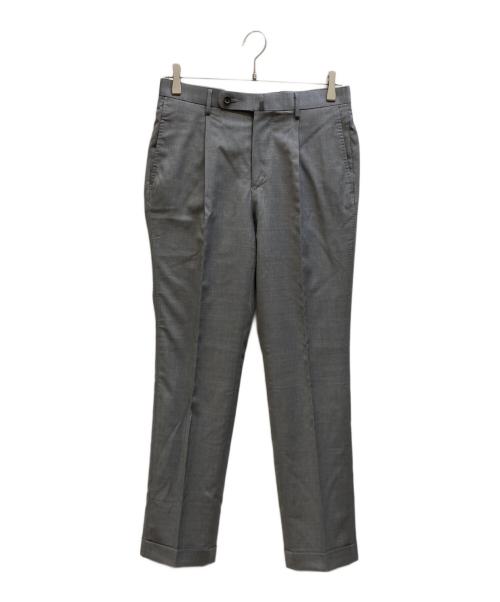 Brilla per il gusto（ブリッラ ペル イルグースト）Brilla per il gusto (ブリッラ ペル イルグースト) LORO PIANA FABRIC 1プリーツスラックス グレー サイズ:44の古着・服飾アイテム