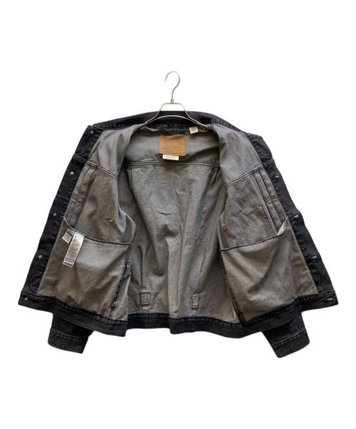 LEVI'S PReMIUM（リーバイス プレミアム）LEVI'S PReMIUM (リーバイス プレミアム) TYPE I トラッカージャケット ブラック サイズ:XLの古着・服飾アイテム