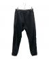 nonnative（ノンネイティブ）の古着「HIKER EASY RIB PANTS POLY FLEECE / NN-P3639」｜ブラック