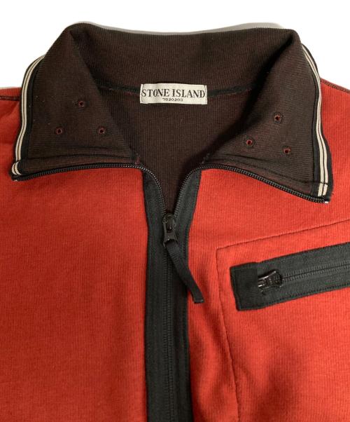 STONE ISLAND（ストーンアイランド）STONE ISLAND (ストーンアイランド) ジップアップジャケット/52156Q40/10SS レッド サイズ:Sの古着・服飾アイテム