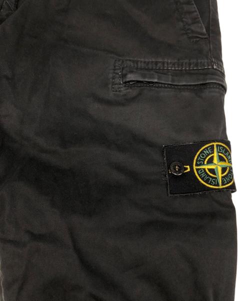 STONE ISLAND（ストーンアイランド）STONE ISLAND (ストーンアイランド) カーゴパンツ/741532104 ブラック サイズ:28の古着・服飾アイテム